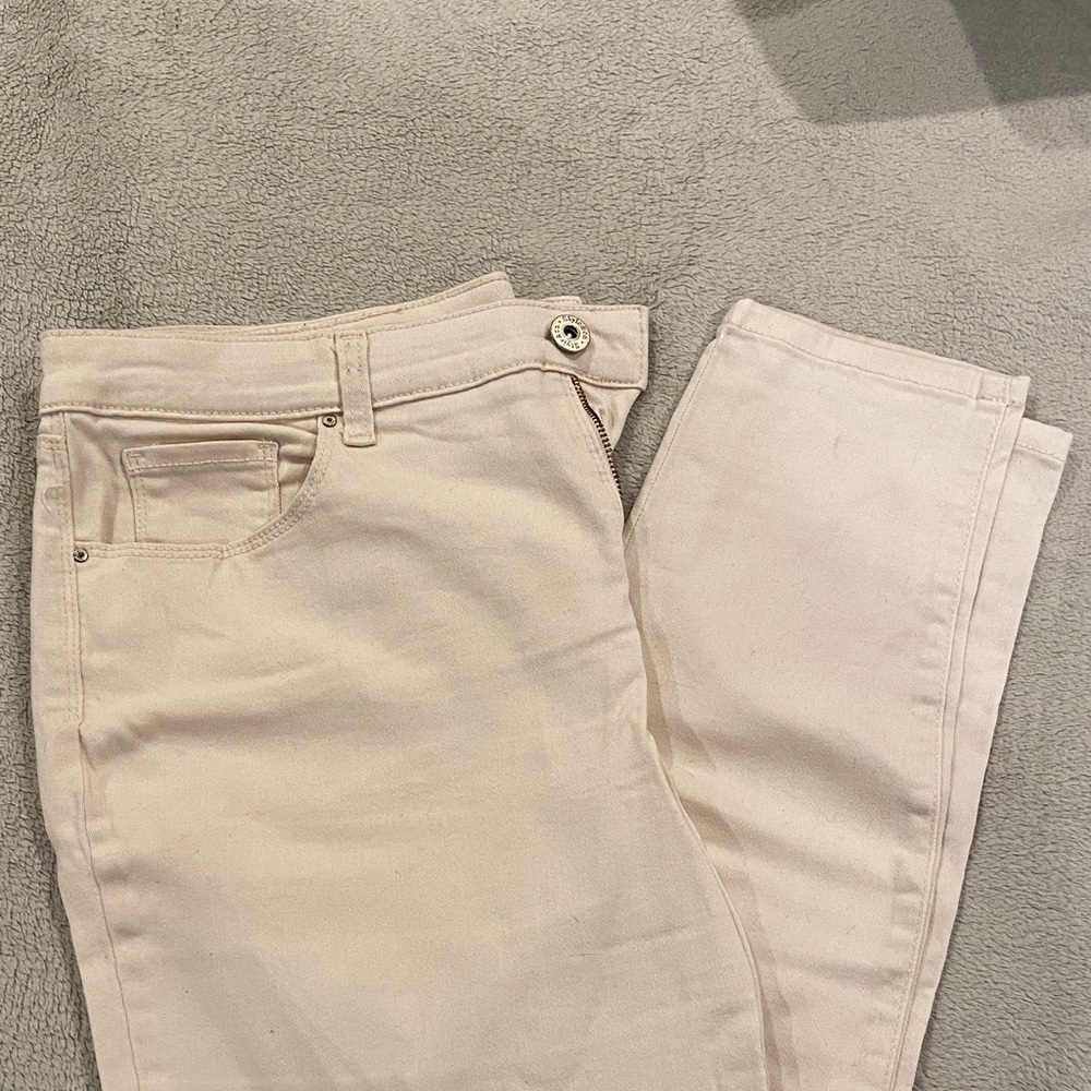 Style & Co. Women's Beige Skinny Leg Jeans